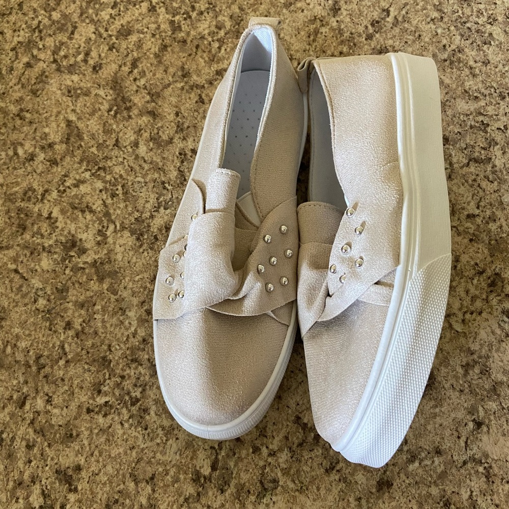 Studded Slip on shoes